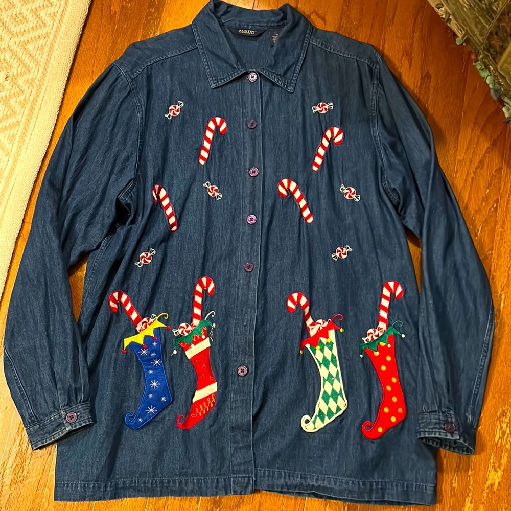 Austin Clothing Co. Christmas Button Down